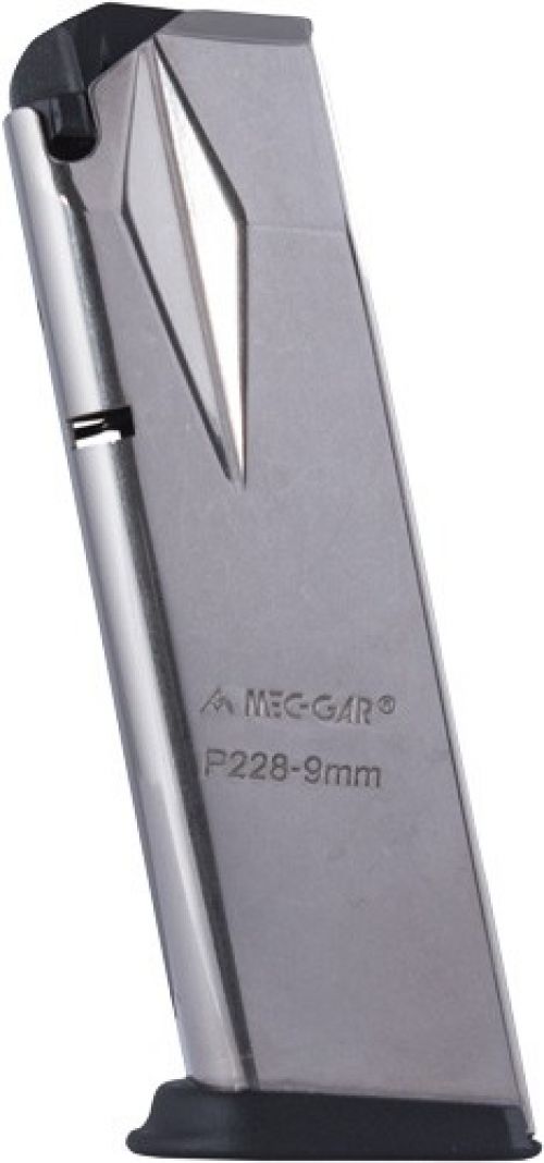 Sig Sauer P228 P229 9mm 15 RD flush fit nickel Mec-Gar MGP22815N